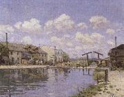Alfred Sisley The Saint-Martin Canal china oil painting artist